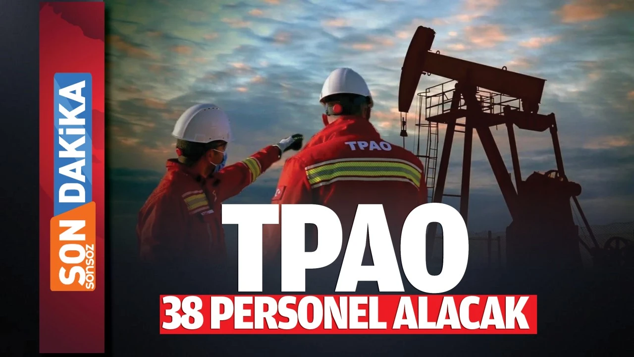 TPAO 38 personel alacak