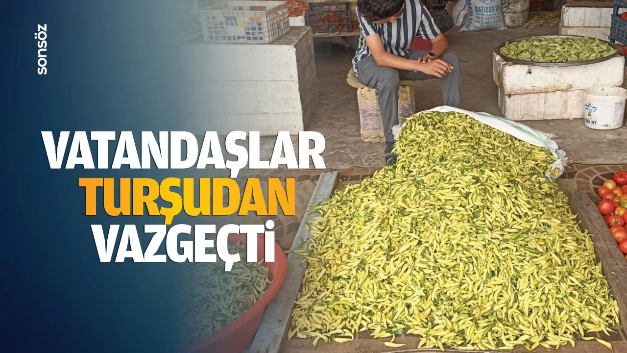 Vatandaşlar turşudan vazgeçti