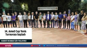 14. Amed Cup Tenis Turnuvası başladı