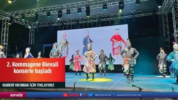 2. Kommagene Bienali konserle başladı