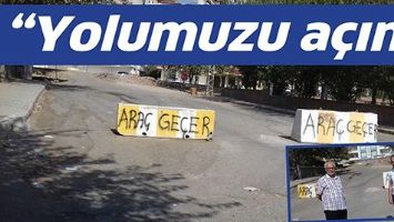 “YOLUMUZU AÇIN”