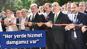 “HER YERDE HİZMET DAMGAMIZ VAR”