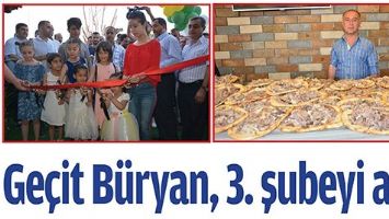 GEÇİT BÜRYAN, 3. ŞUBEYİ AÇTI