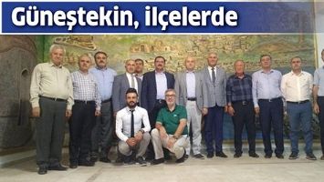 GÜNEŞTEKİN, İLÇELERDE