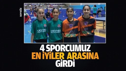 4 sporcumuz, en iyiler arasına girdi