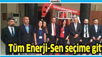 TÜM ENERJİ-SEN SEÇİME GİTTİ