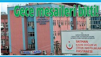 GECE MESAİLERİ BİTTİ