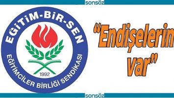 “ENDİŞELERİMİZ VAR”