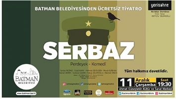 SERBAZ, SEYİRCİYLE BULUŞUYOR