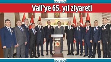 VALİ’YE 65. YIL ZİYARETİ