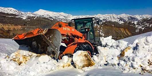 KOPEKA’DA KAR ESARETİ