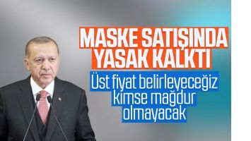 Maske satışına izin verilecek