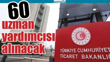 60 UZMAN YARDIMCISI ALINACAK