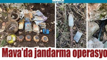 MAVA’DA JANDARMA OPERASYONU