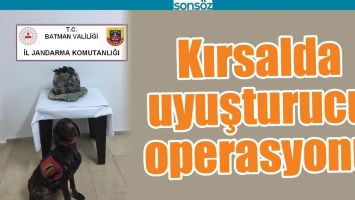 KIRSALDA UYUŞTURUCU OPERASYONU