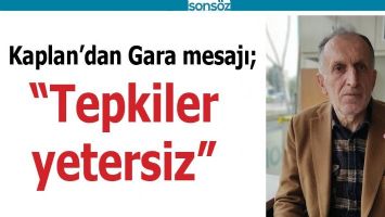 KAPLAN’DAN GARA MESAJI;