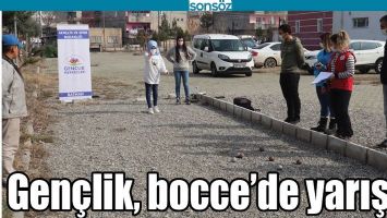 GENÇLİK, BOCCE’DE YARIŞTI