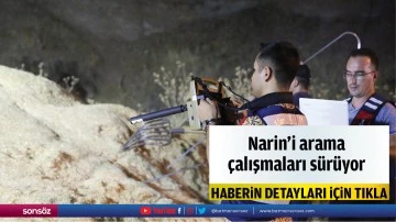 8 yaşındaki Narin'i arama çalışmaları sürüyor