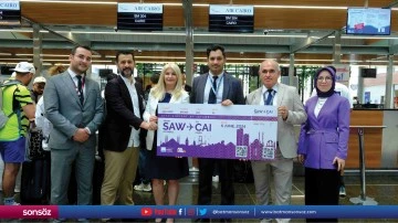 Air Cairo Sabiha Gökçen Havalimanı'na uçuş başlattı