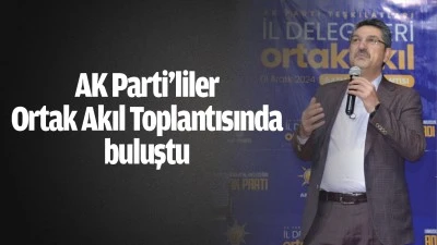 AK Parti’liler Ortak Akıl Toplantısında buluştu