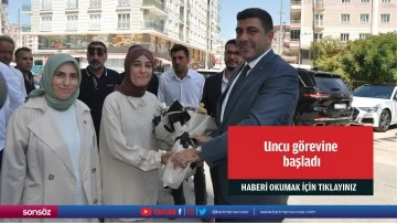 AK Parti Mardin İl Başkanlığına atanan Mehmet Uncu, göreve başladı