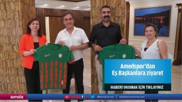 Amedspor’dan Eş Başkanlara ziyaret