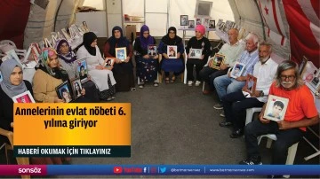 Annelerinin evlat nöbeti 6. yılına giriyor