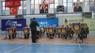 Askeri bando takımı Şırnak'ta konser verdi