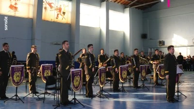 Askeri bando takımı Uludere'de konser verdi