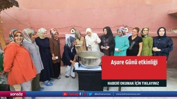 Aşure Günü etkinliği