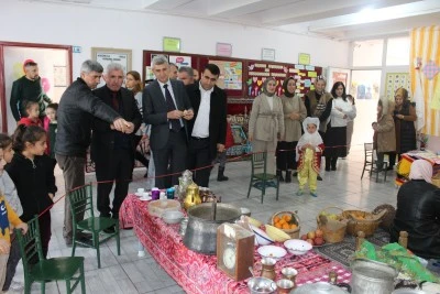 Atatürk İlkokulu'nda yerli malı kutlandı