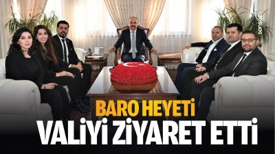 Baro Heyeti, valiyi ziyaret etti