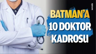 Batman'a 10 doktor kadrosu açıldı