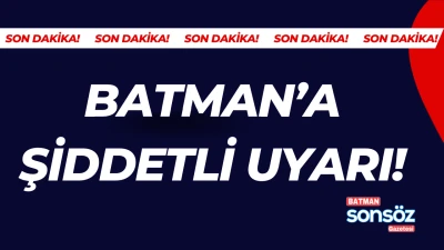 Batman’a şiddetli uyarı!