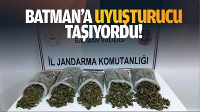 Batman’a uyuşturucu taşıyordu!