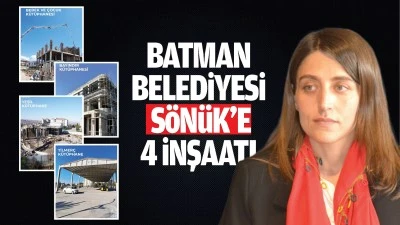 Batman Belediyesi, Sönük’e 4 inşaatı sordu