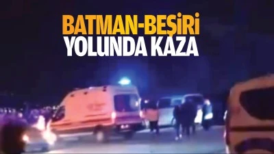 Batman-Beşiri yolunda kaza