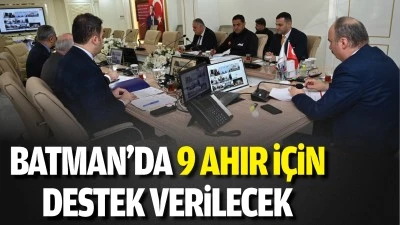 Batman’da 9 ahır için destek verilecek