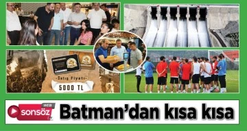 Batman’da bugün neler oldu?