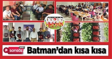 Batman'da bugün neler oldu?