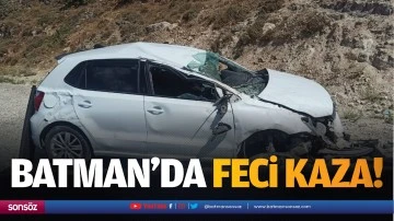 Batman’da feci kaza!