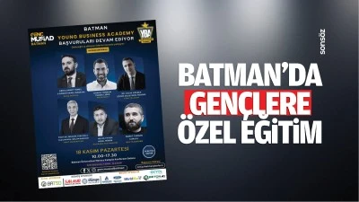 Batman’da gençlere özel eğitim…