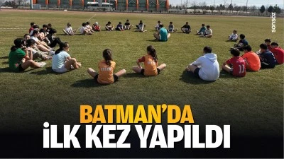 Batman’da ilk kez yapıldı