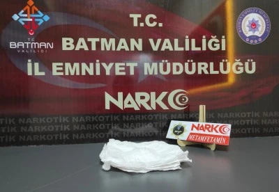 Batman’da narko operasyonu: 90 gram metamfetamin ele geçirildi