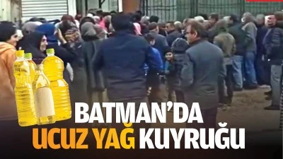 Batman'da ucuz yağ kuyruğu