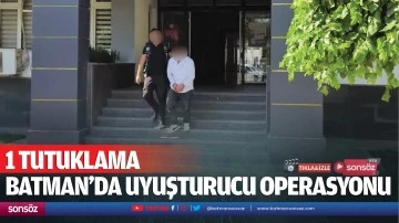 Batman’da uyuşturucu operasyonu