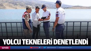 Batman’da yolcu tekneleri denetlendi