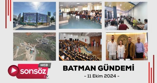 Batman Gündemi 11 Ekim 2024