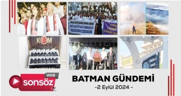 Batman Gündemi 2 Eylül 2024