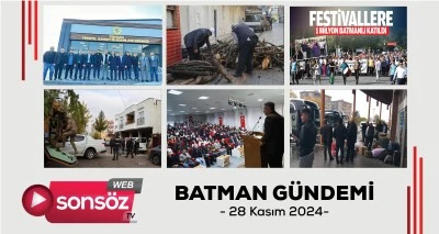 Batman Gündemi 28 Kasım 2024